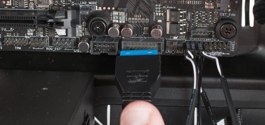 USB 3.0 til motherboard