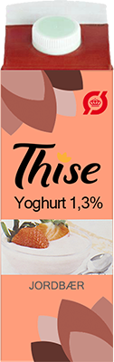 Thise jordbær yoghurt